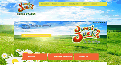 Desktop Screenshot of jumpingjackuk.com